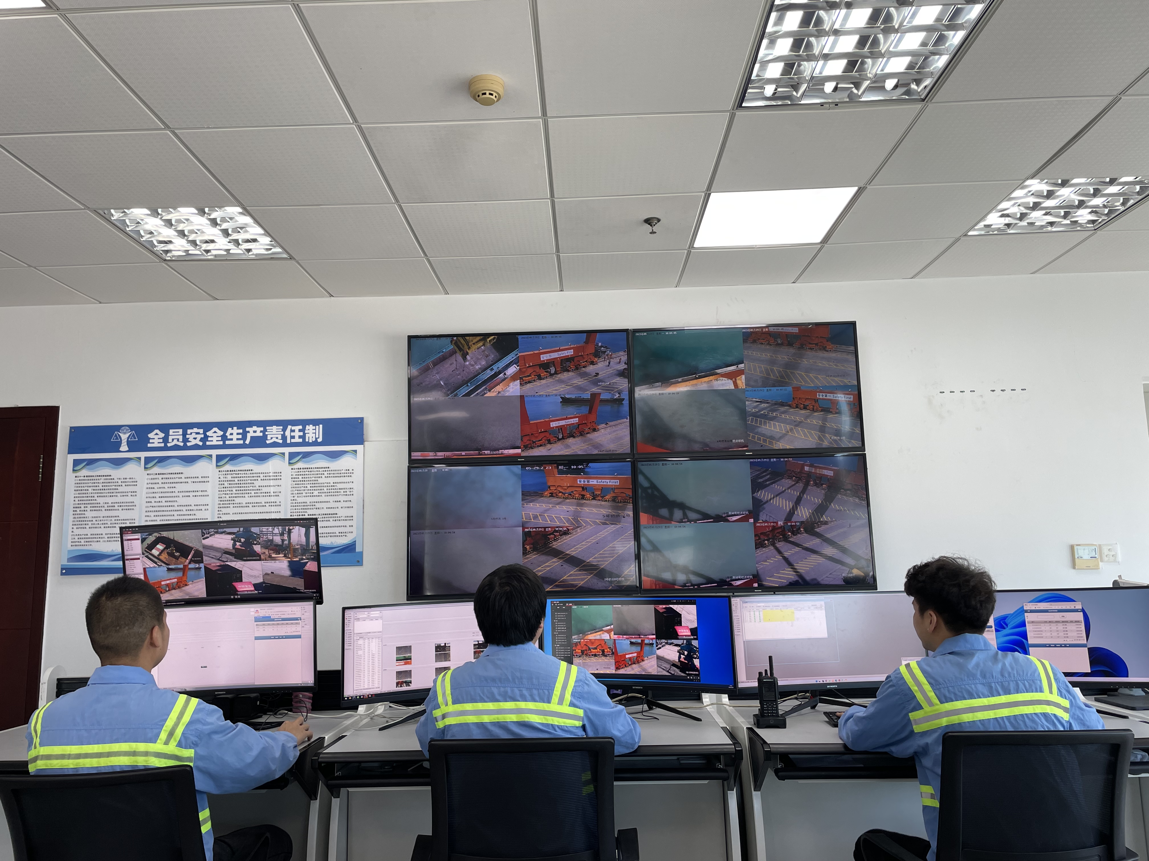 内外理智能一体化系统在浙江海港“南翼”正式上线