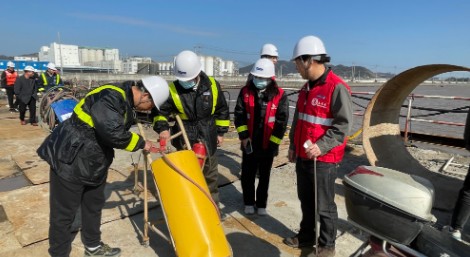 南岳益嘉公司党支部牵头组织各参建单位开展工程建设项目安全大检查