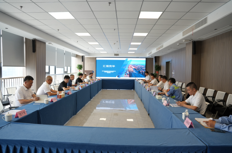 省能源局调研乐清湾C区绿色低碳码头应用项目