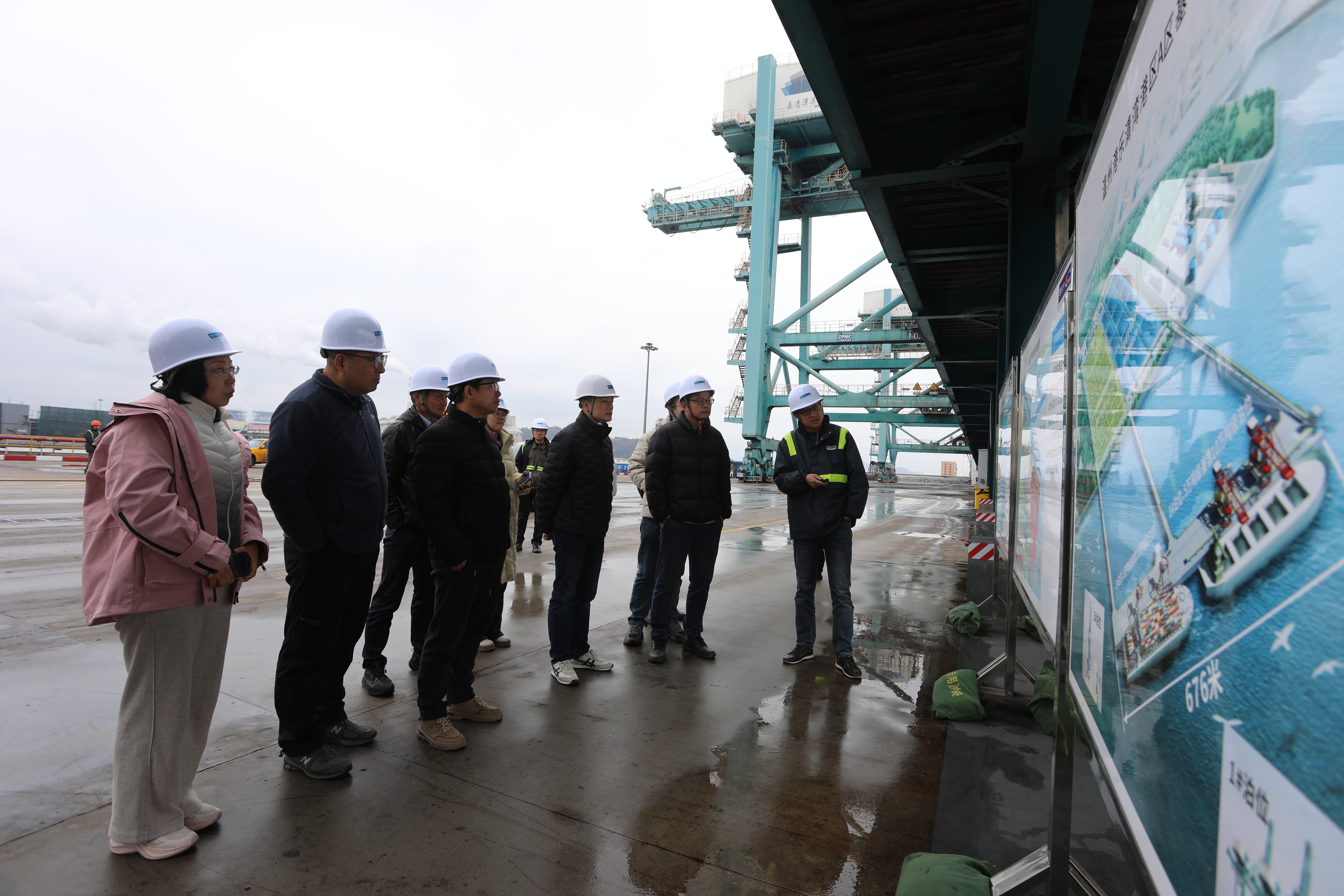 郑强一行莅临乐清湾公司调研交流